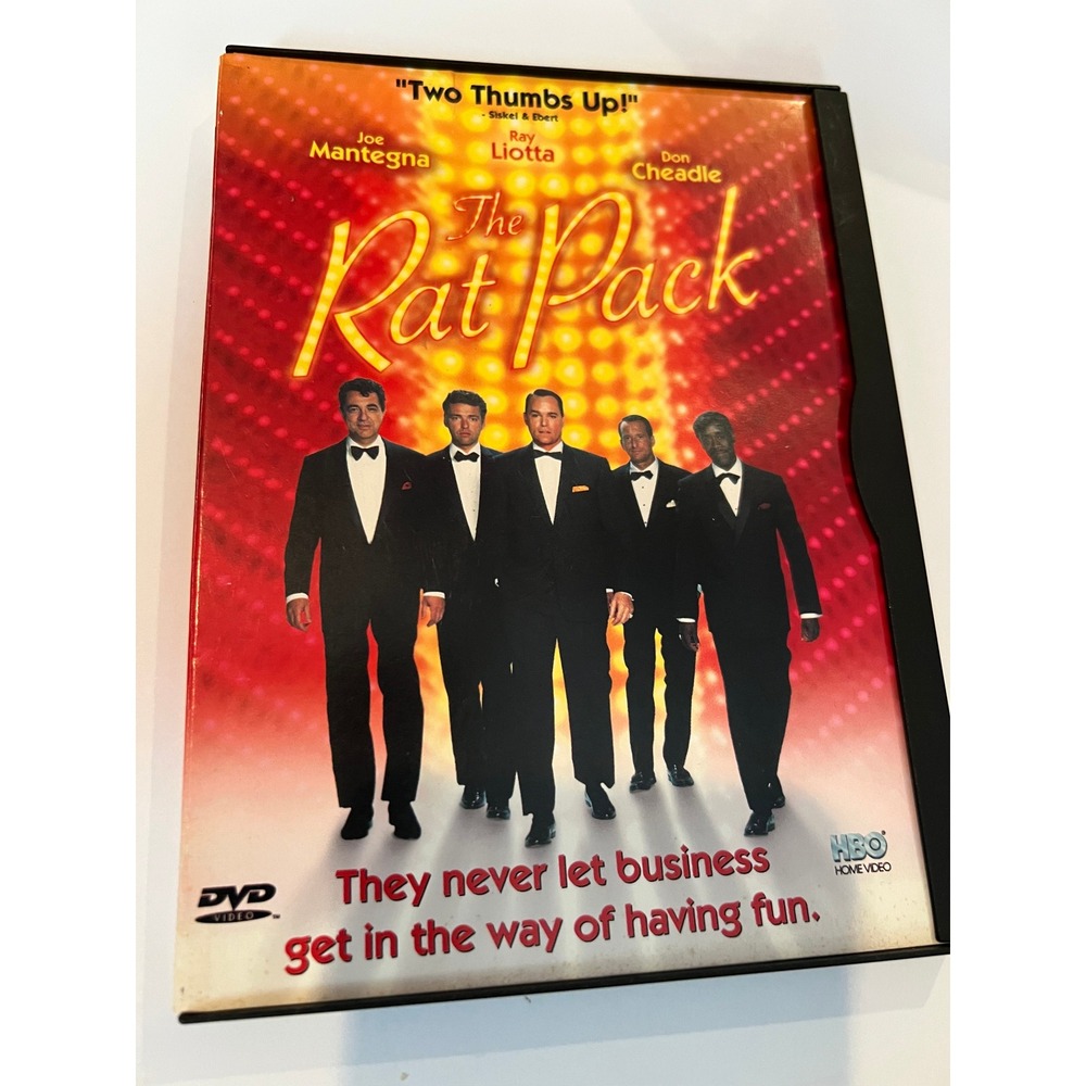 The Rat Pack DVD 1998 HBO Home Video Ray Liotta Don Cheadle Joe Mantegna Drama